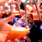 Beer being poured