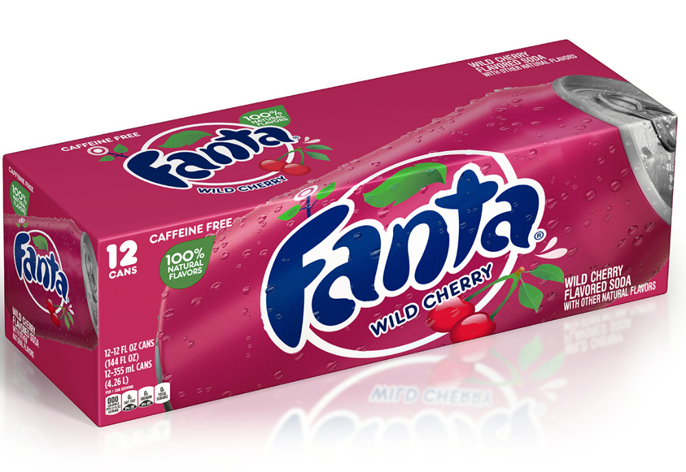 Fanta Wild Cherry FP angle - Food & Drink International