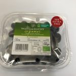 Waitrose organic blueberries