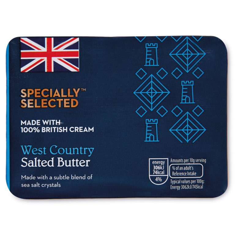 Aldi introduces recyclable butter packaging