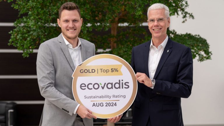 In the top two per cent: Krones once again receives EcoVadis gold medal